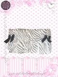 Zebra ribbon Miniskirt