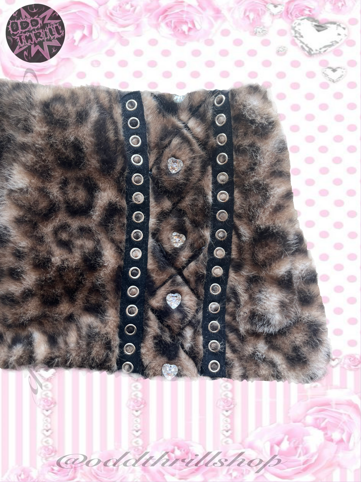 Leopard Fur Skirt