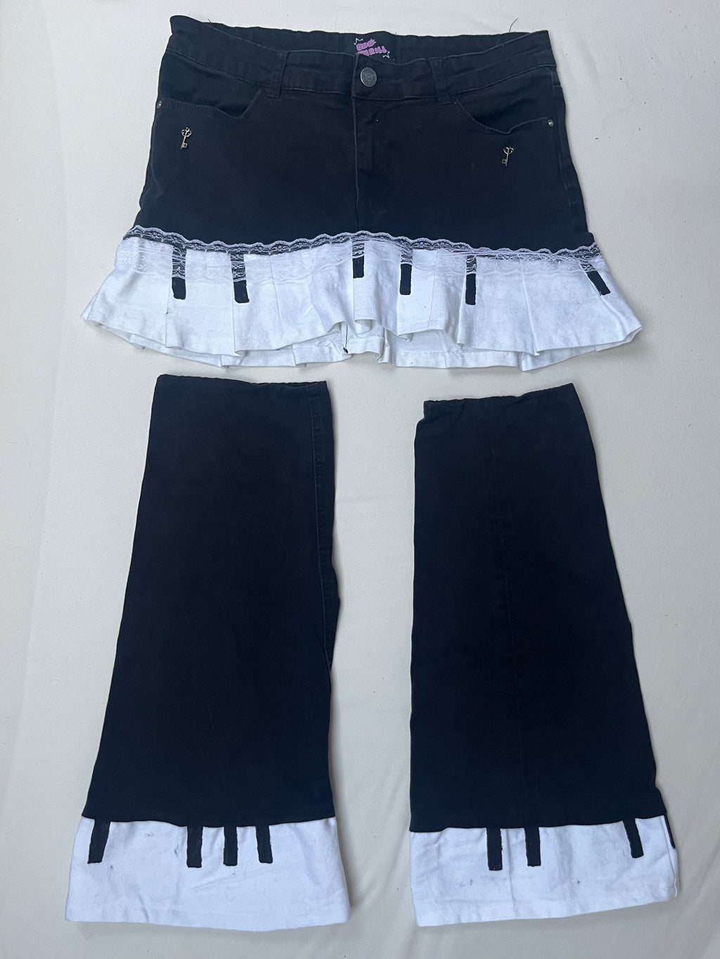 Piano Set Skirt & Leg Warmers