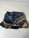 Jean & camouflage Skirt