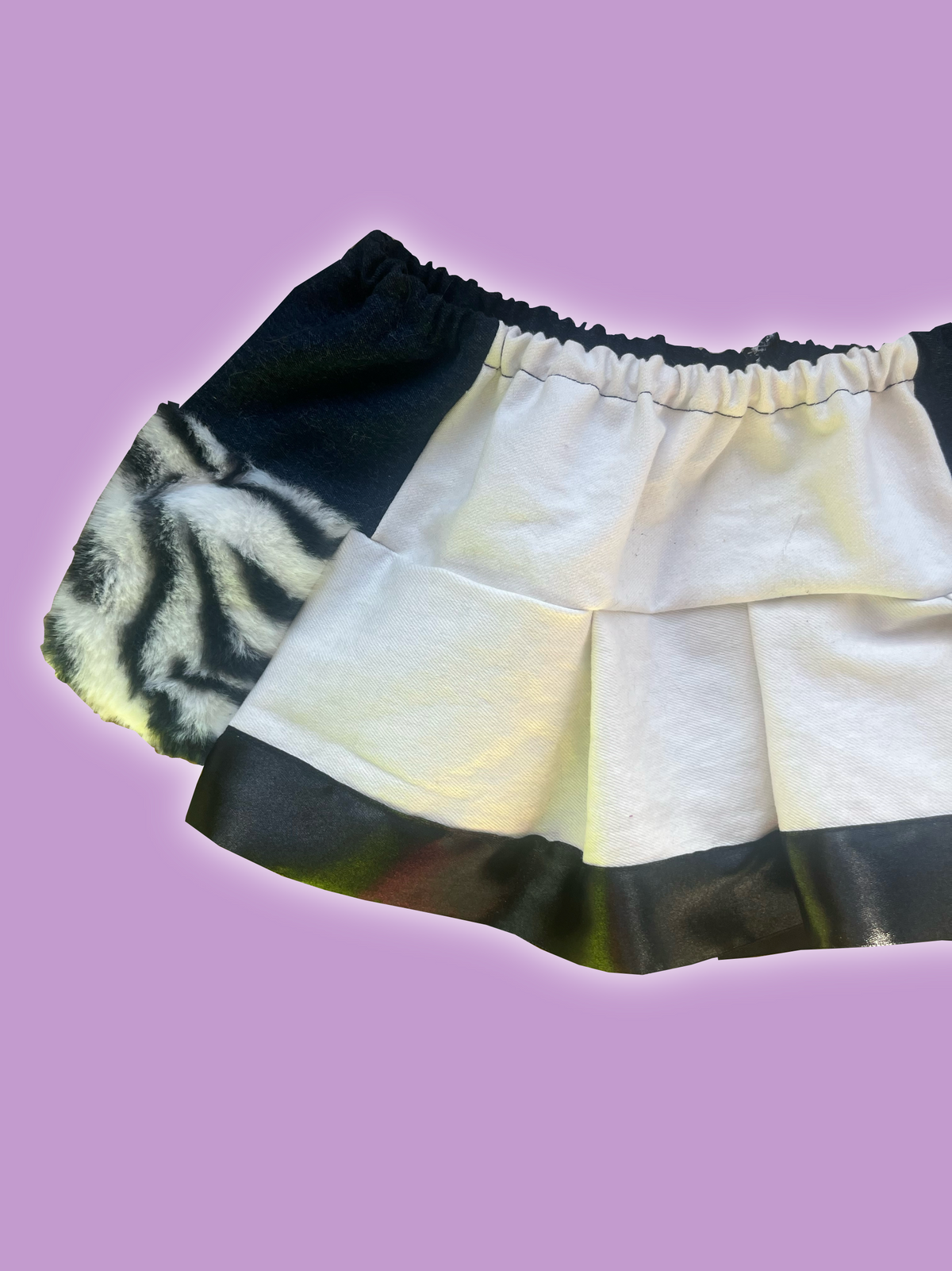 Zebra miniskirt