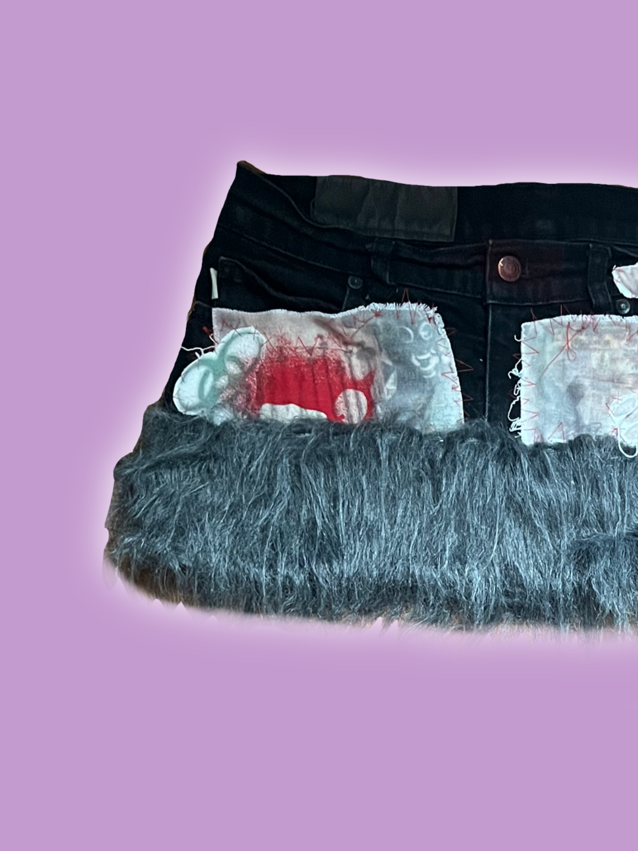 Apocalypse skirt & leg warmers set