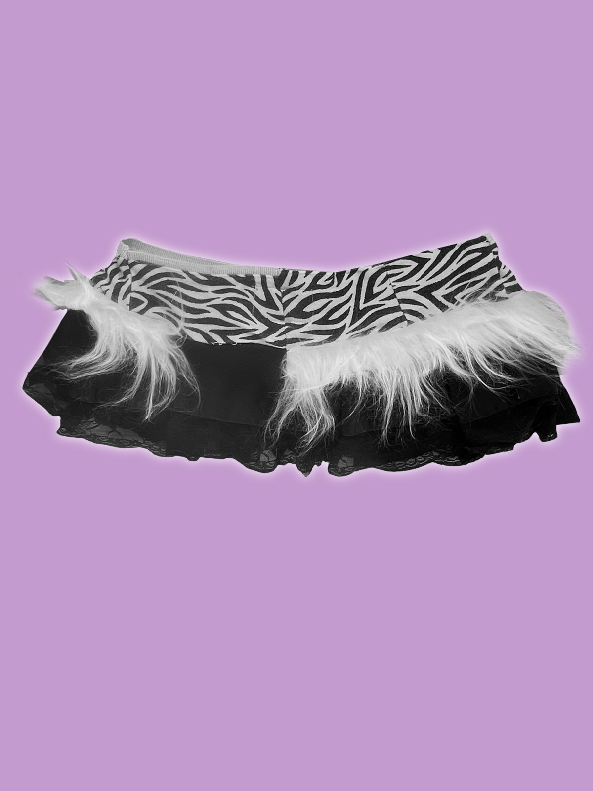 Zebra microskirt