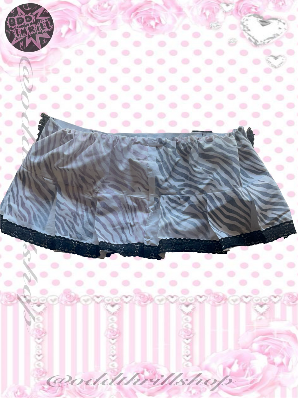 Zebra & Strass skirt
