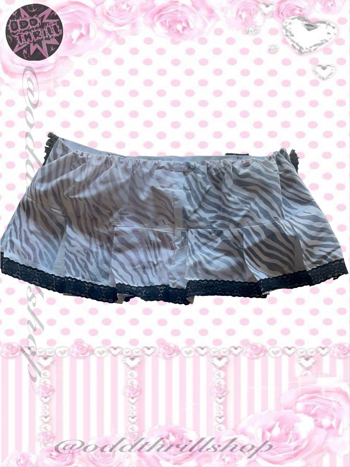 Zebra & Strass skirt