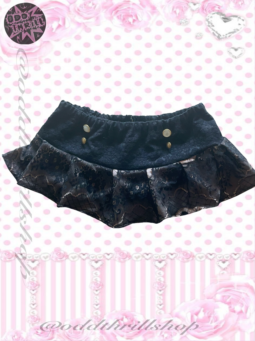 Mini Lace Skirt