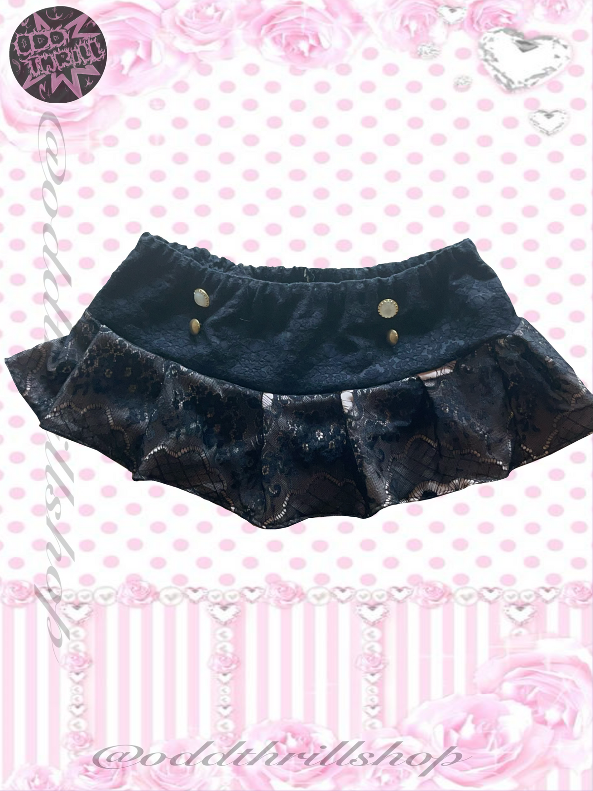 Mini Lace Skirt