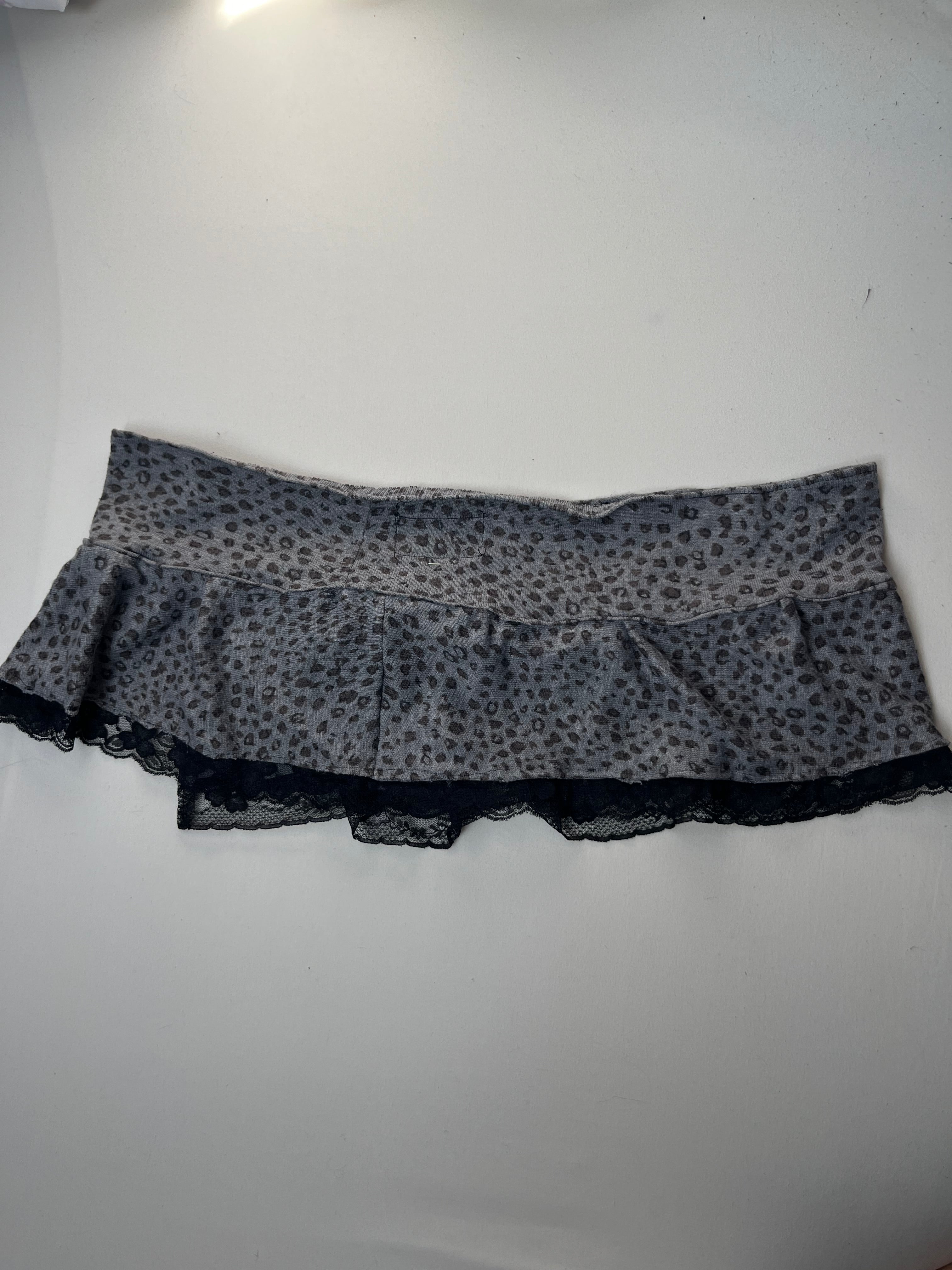Lace Microskirt