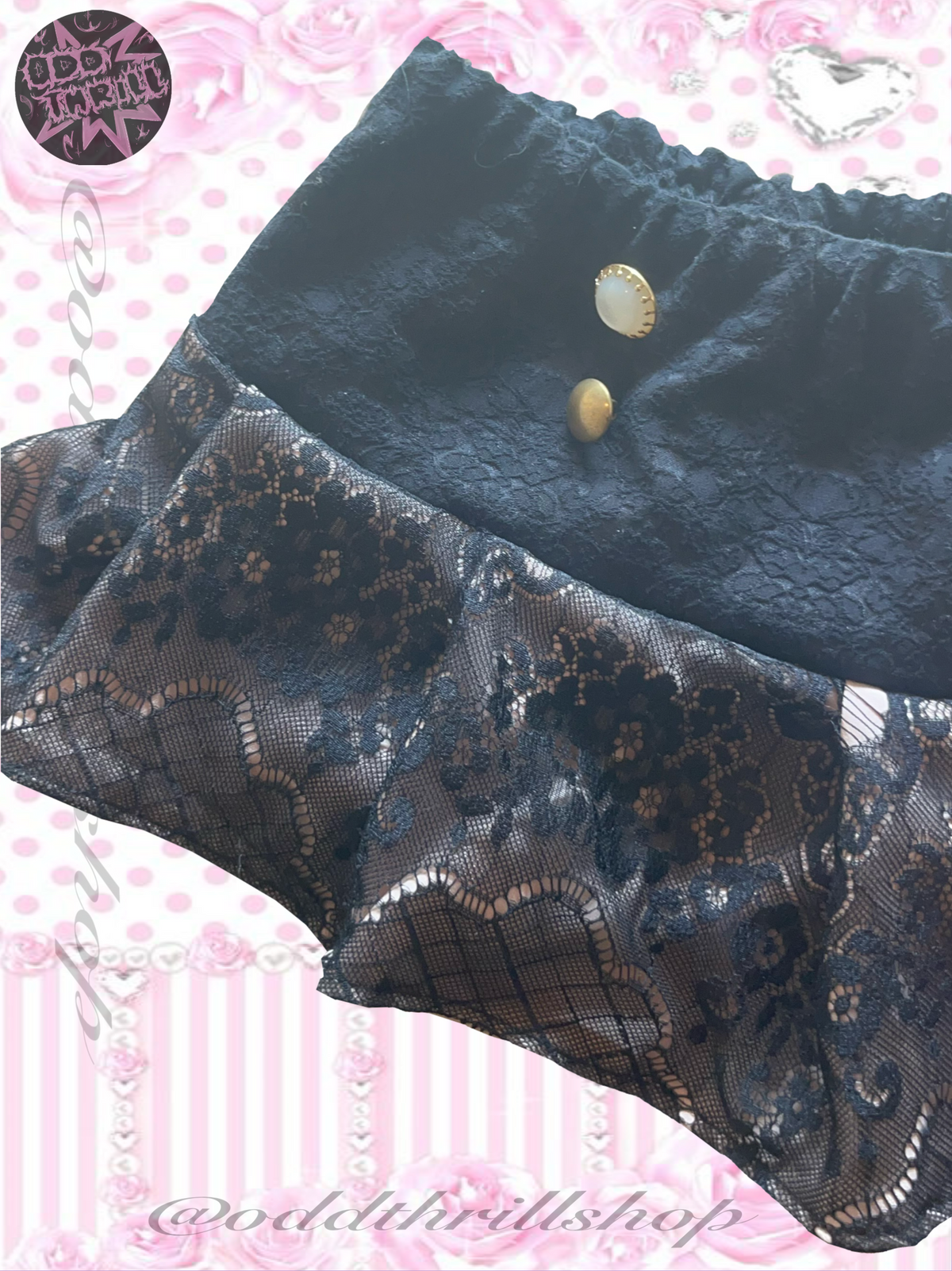Mini Lace Skirt