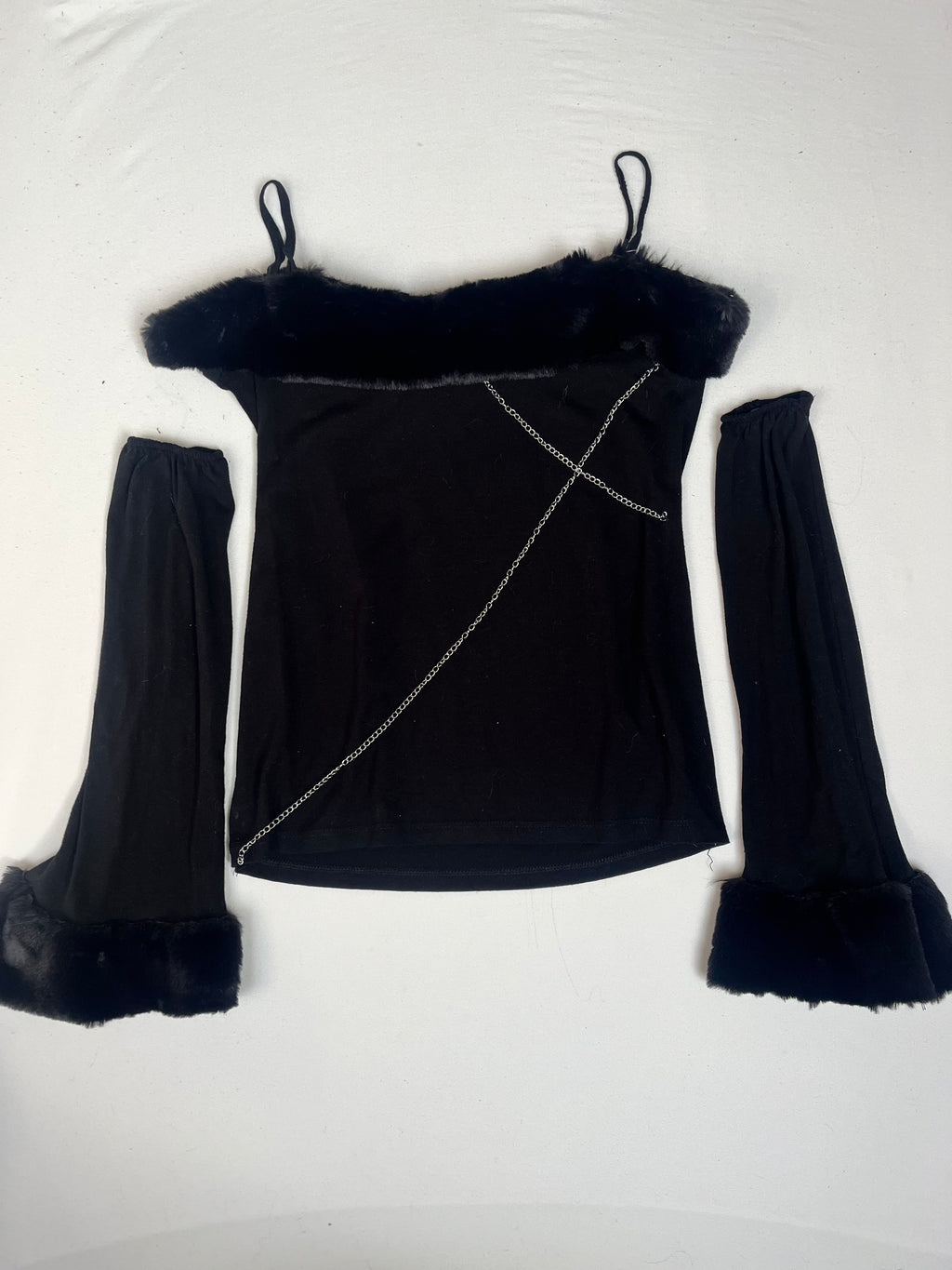 Spaghetti Top & Arm Warmers