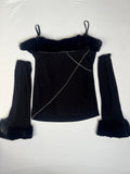 Spaghetti Top & Arm Warmers