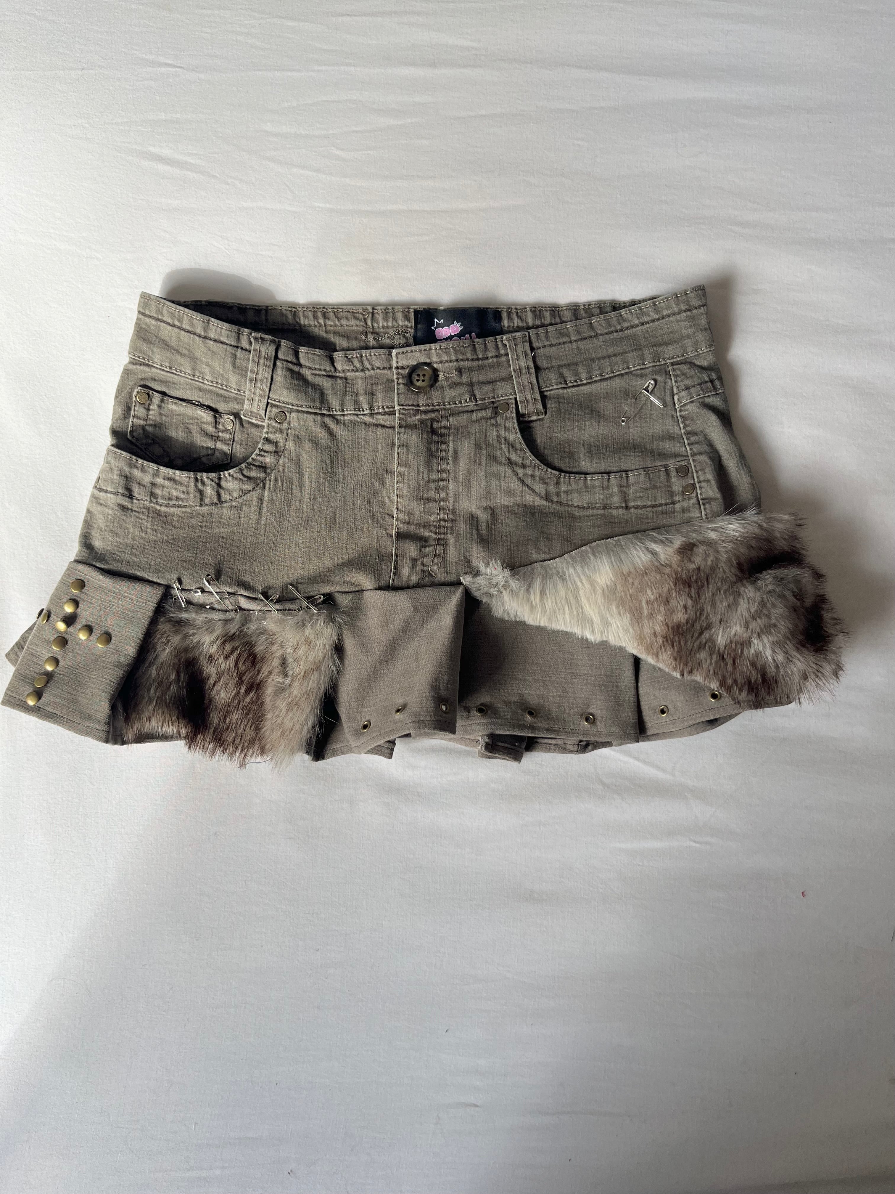 Grunge Miniskirt