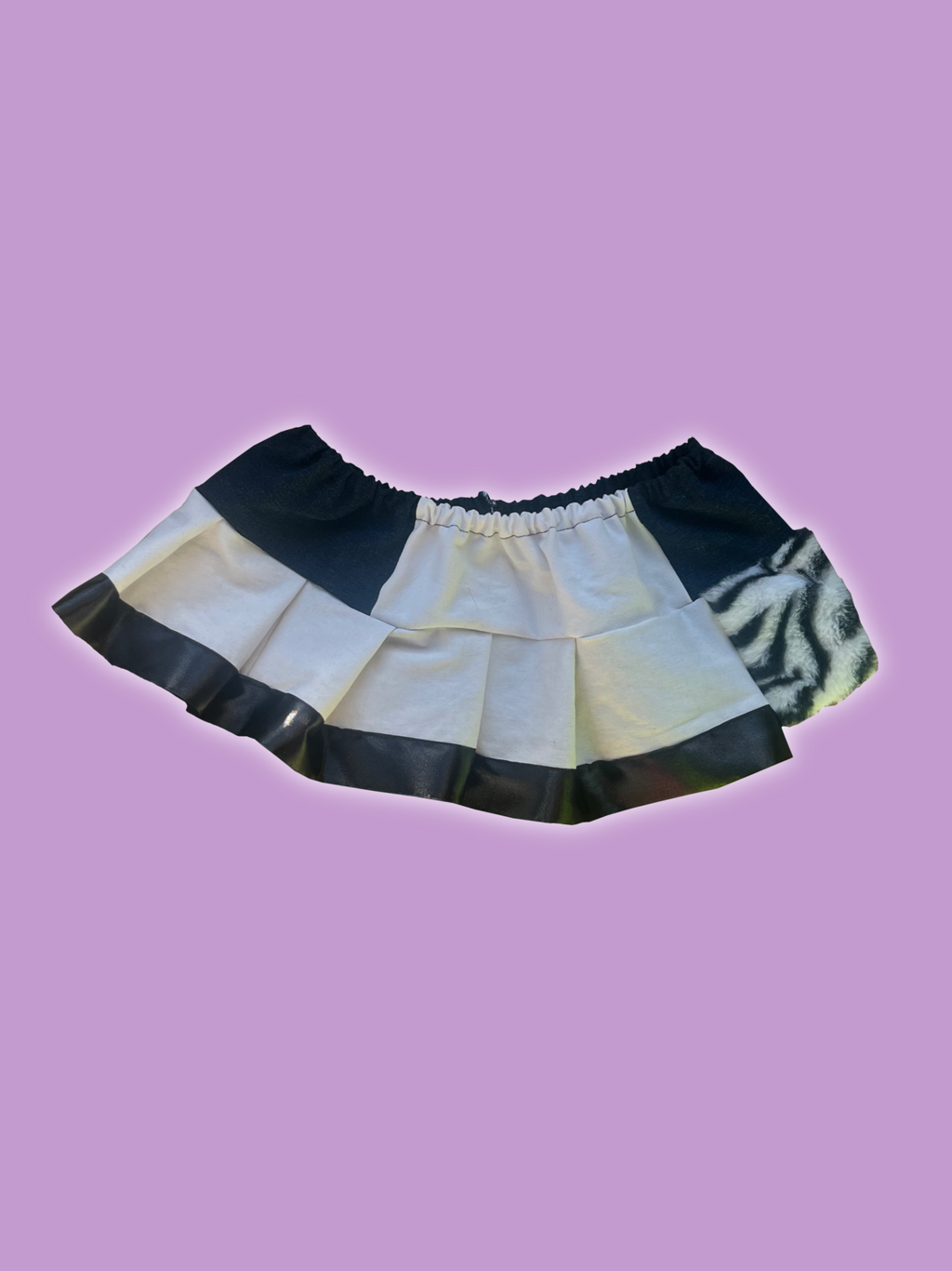 Zebra miniskirt