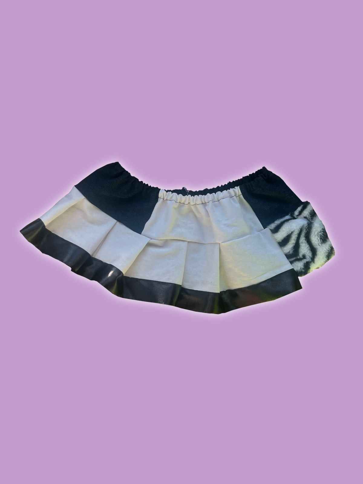 Zebra miniskirt