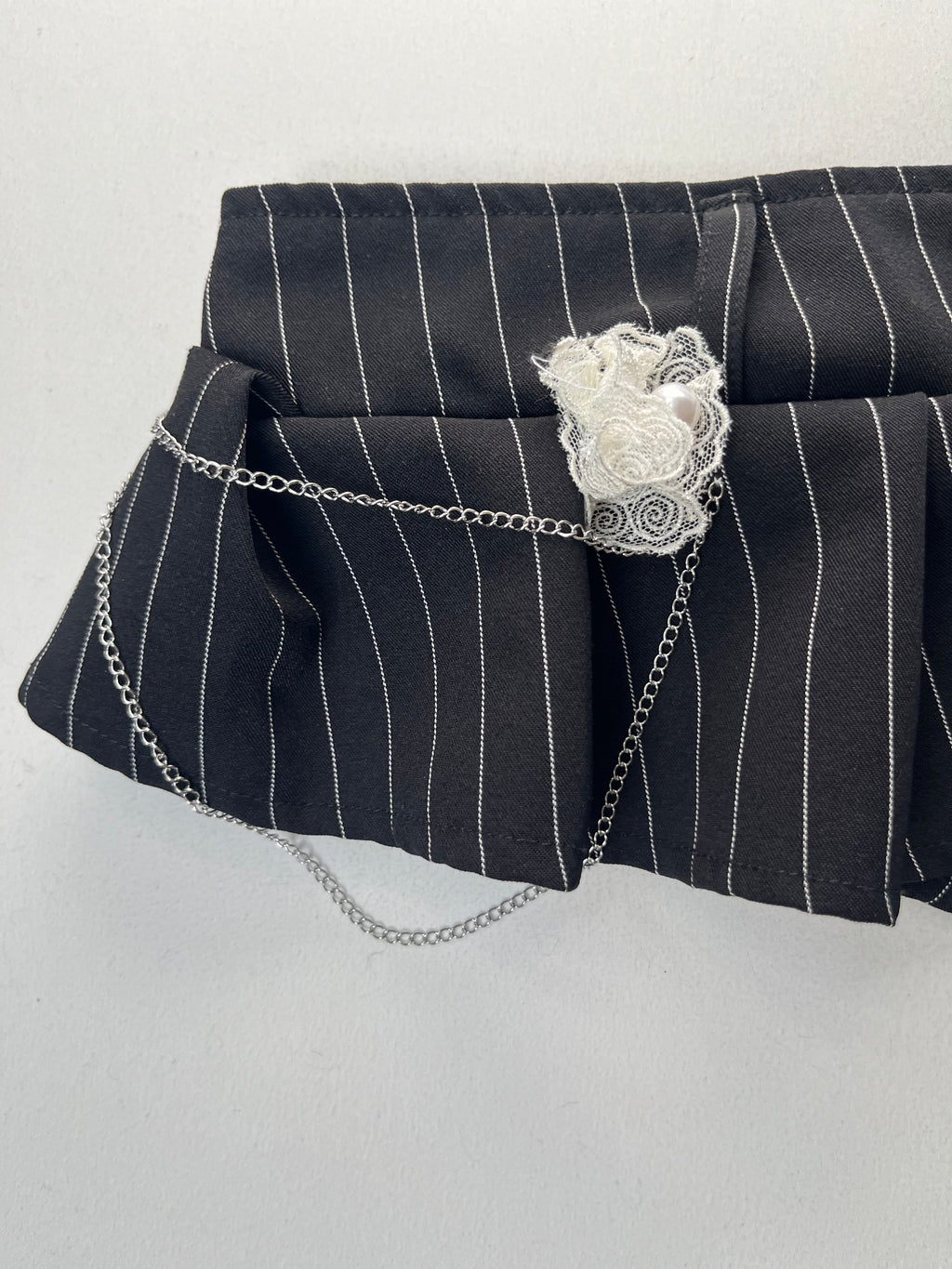 Grunge flower Miniskirt