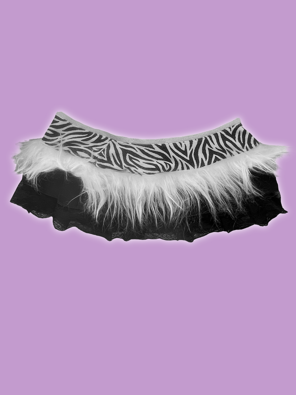 Zebra microskirt