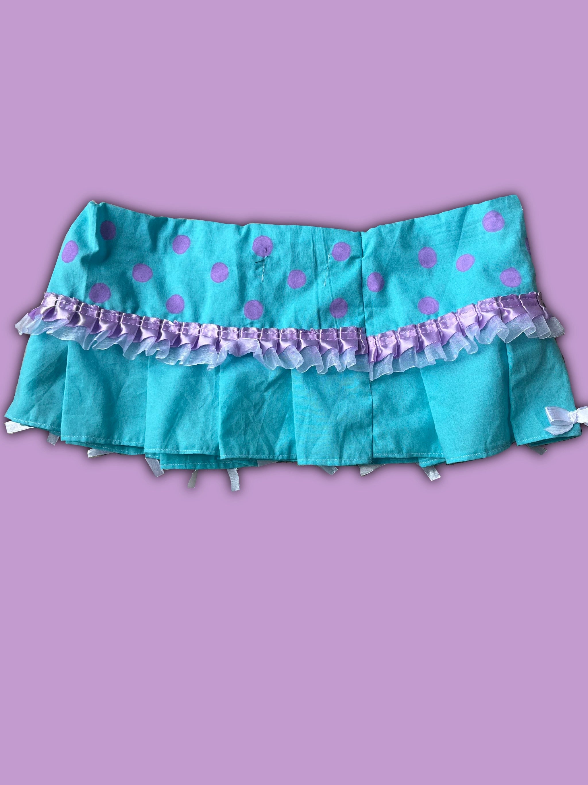 Turquoise purple Skirt