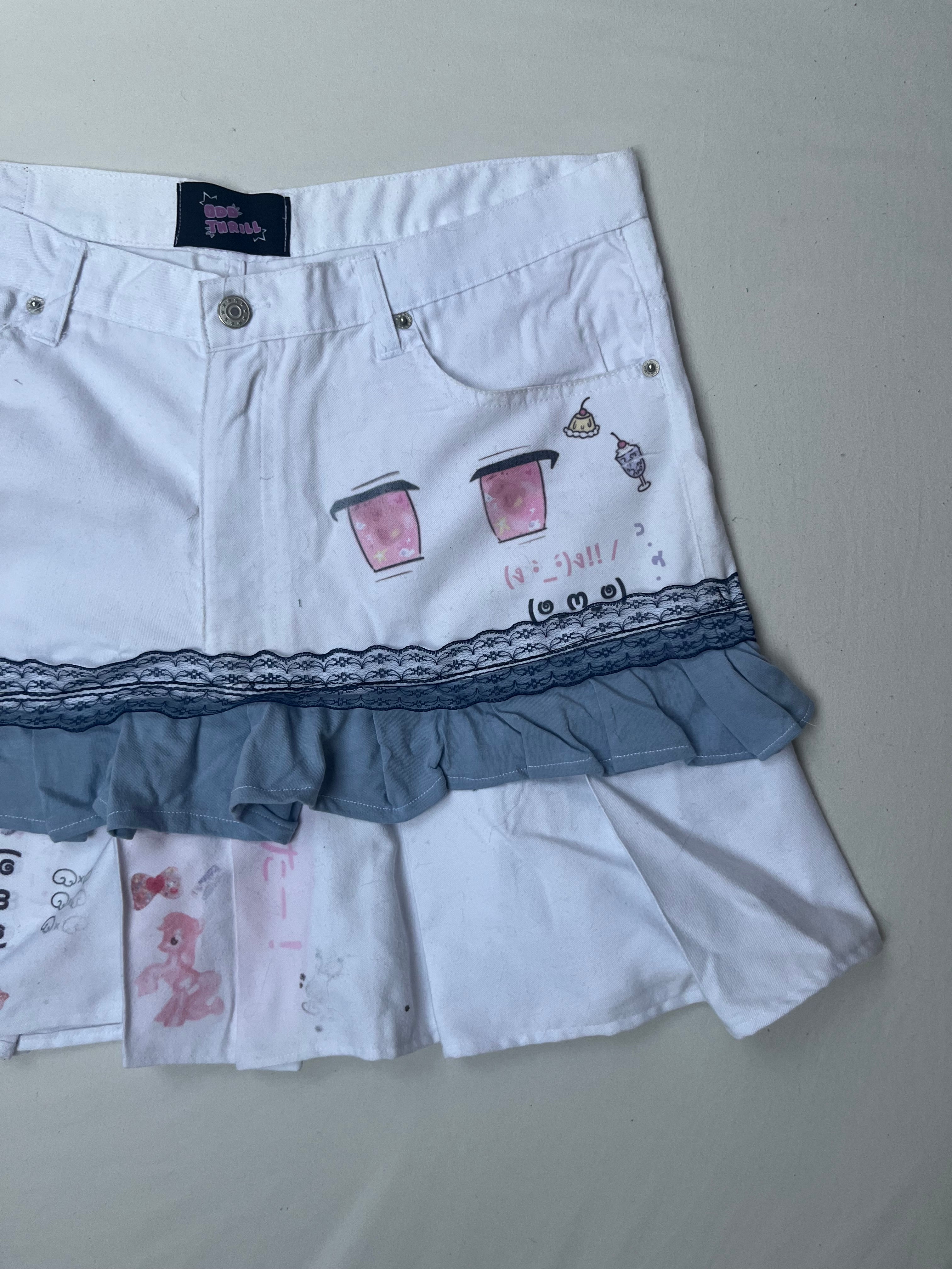 Kawaii anime eyes Skirt