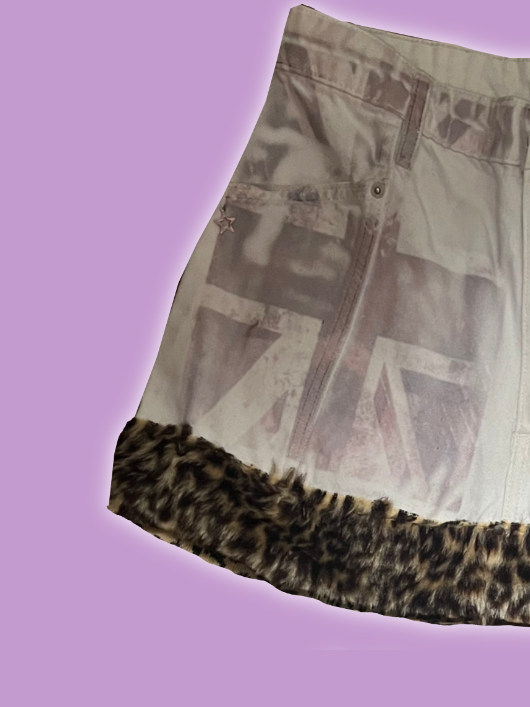 Leopard baggy set