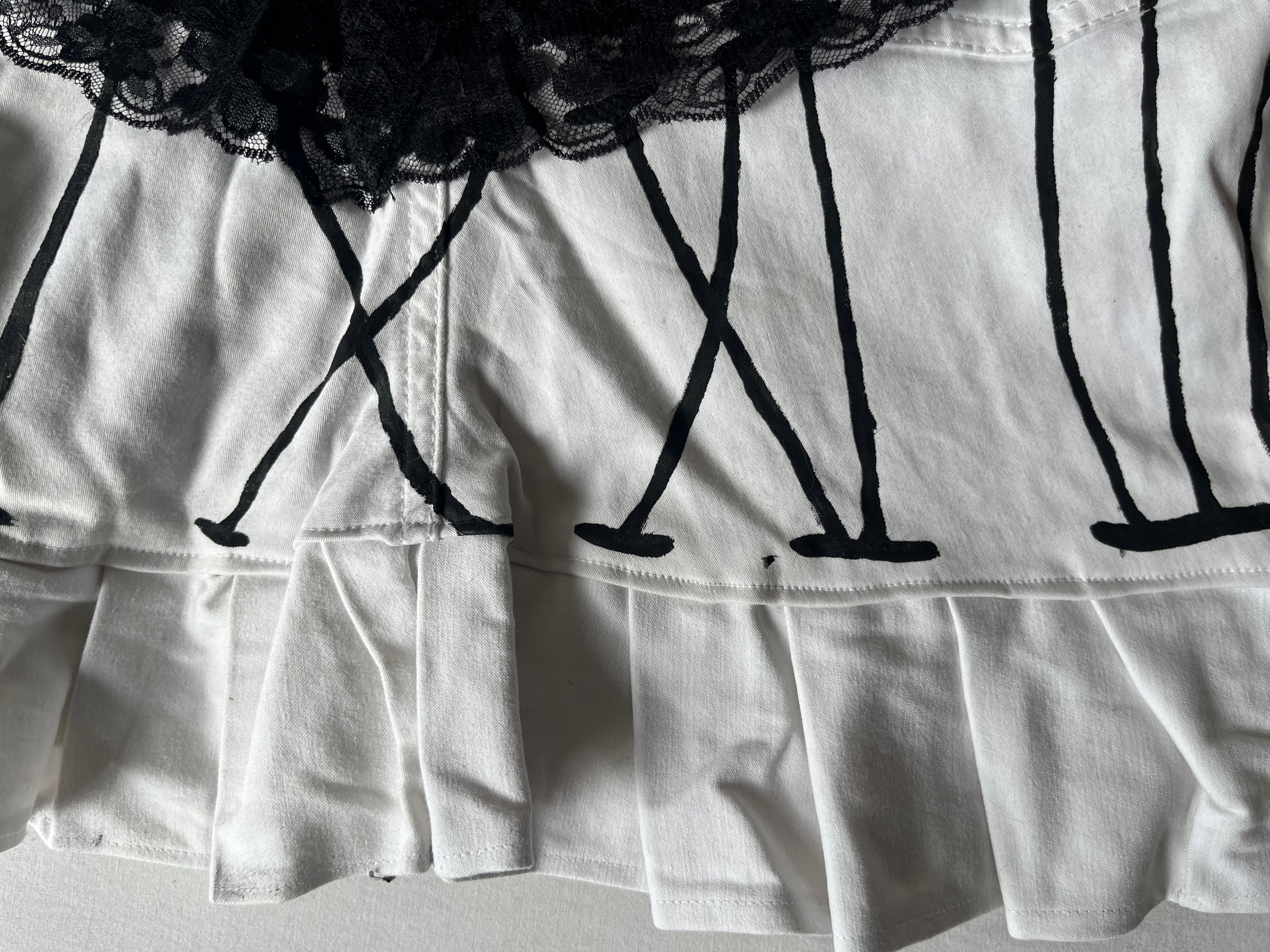 Clock Skirt & Leg Warmers Set
