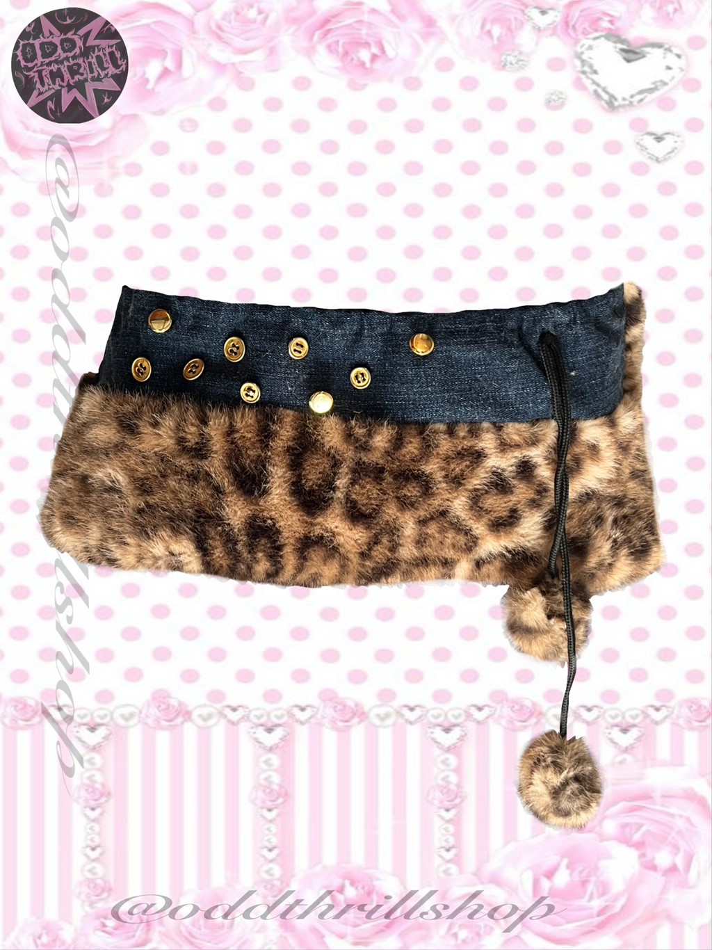 Micro skirt Leopard