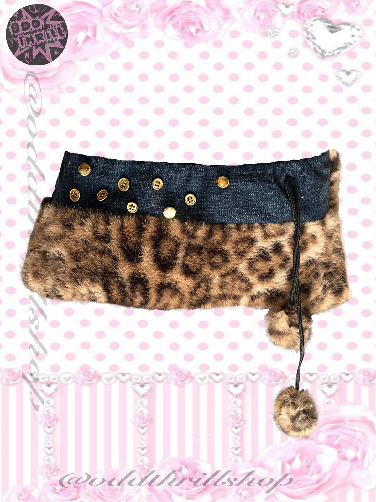 Micro skirt Leopard
