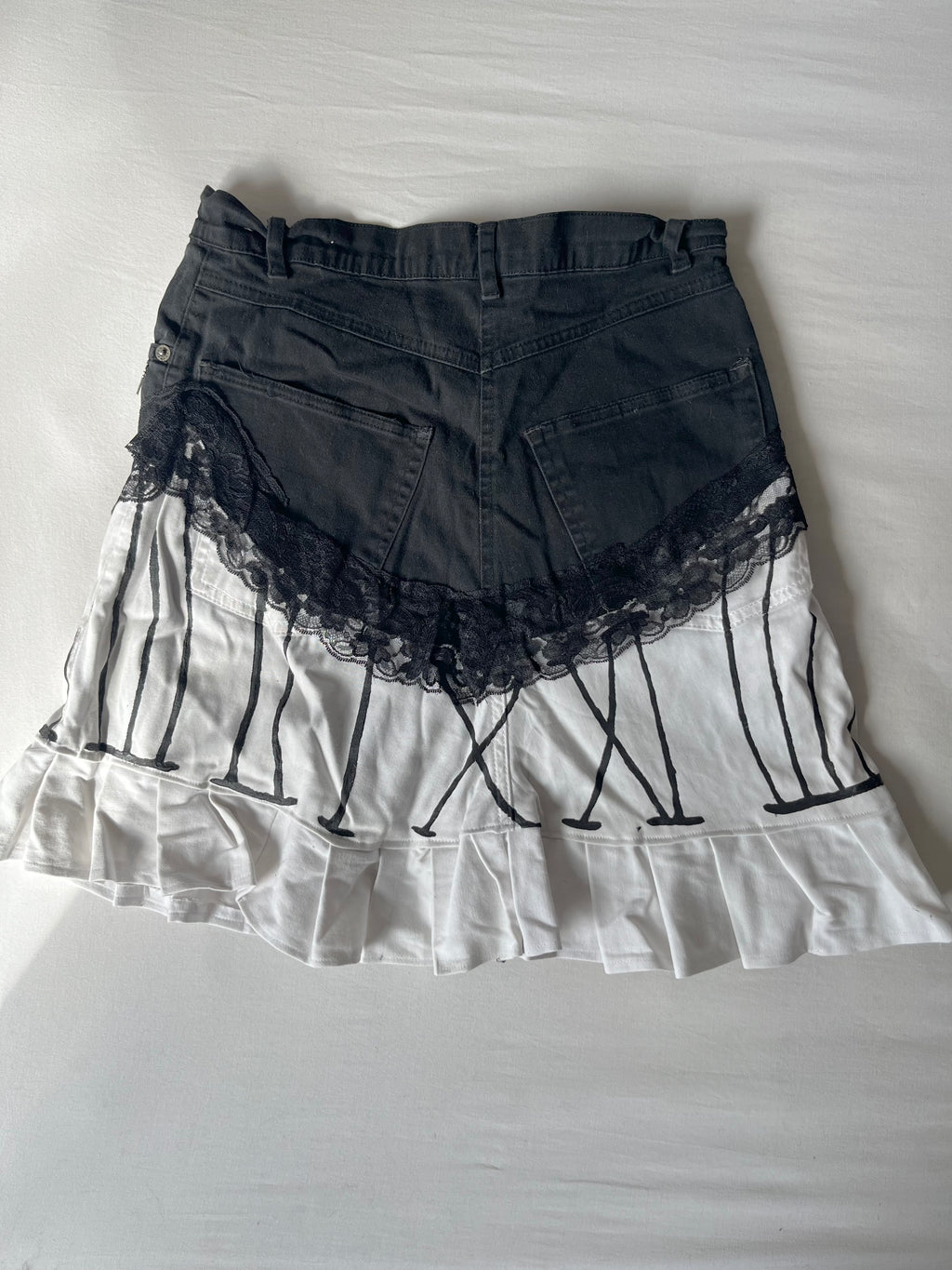 Clock Skirt & Leg Warmers Set