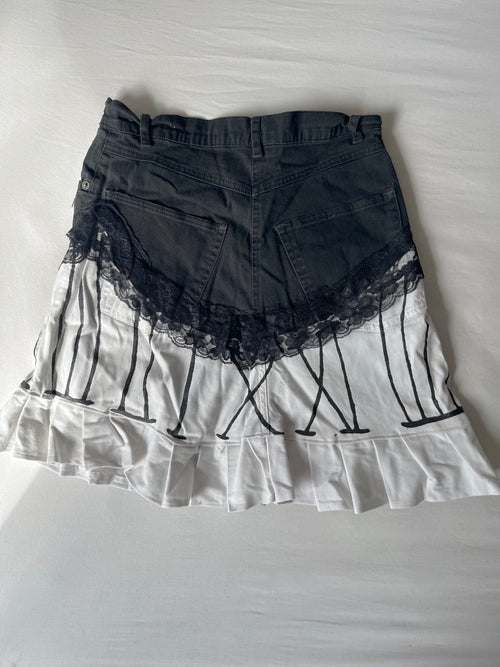 Clock Skirt & Leg Warmers Set