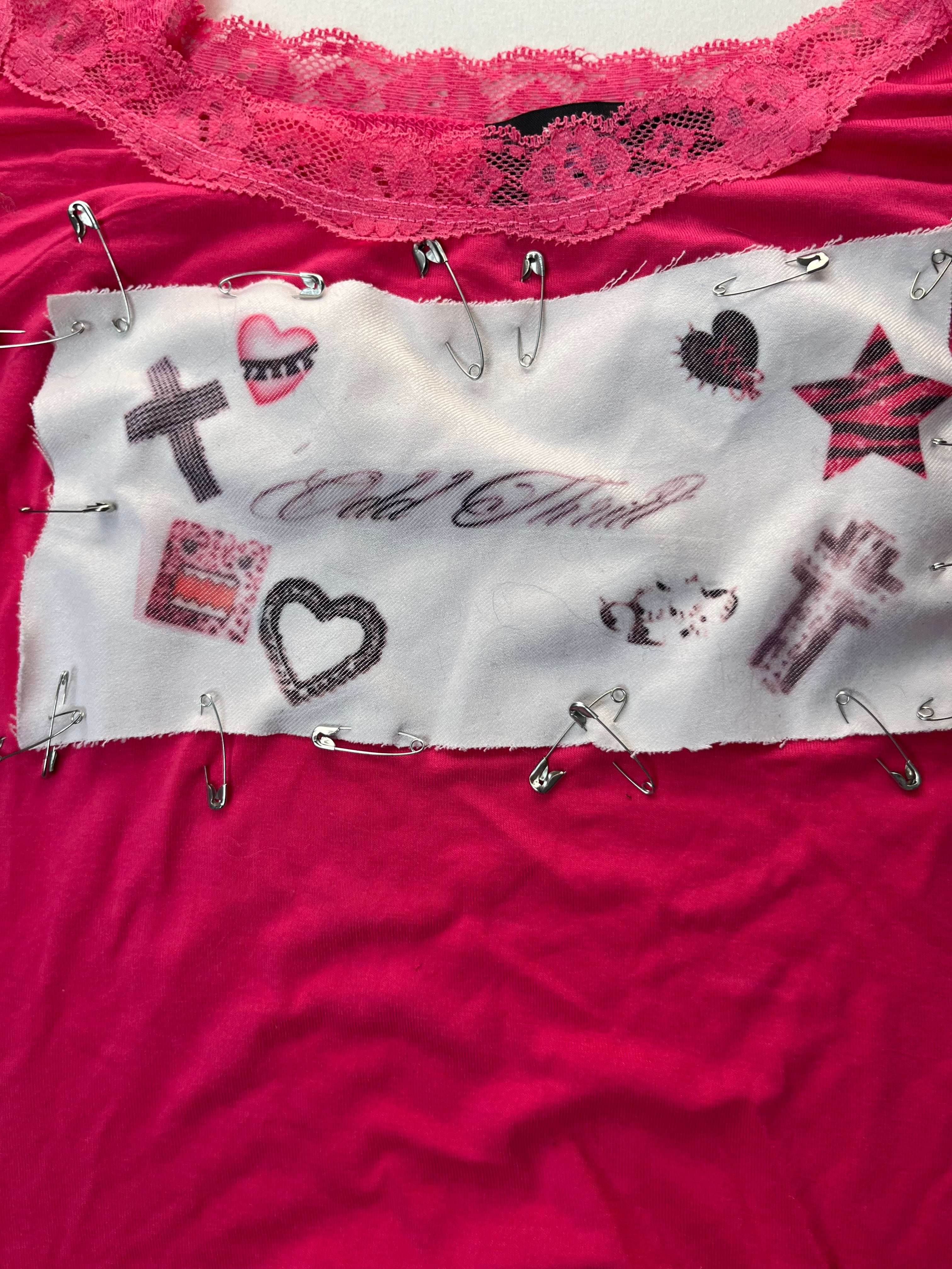 Hot pink Top