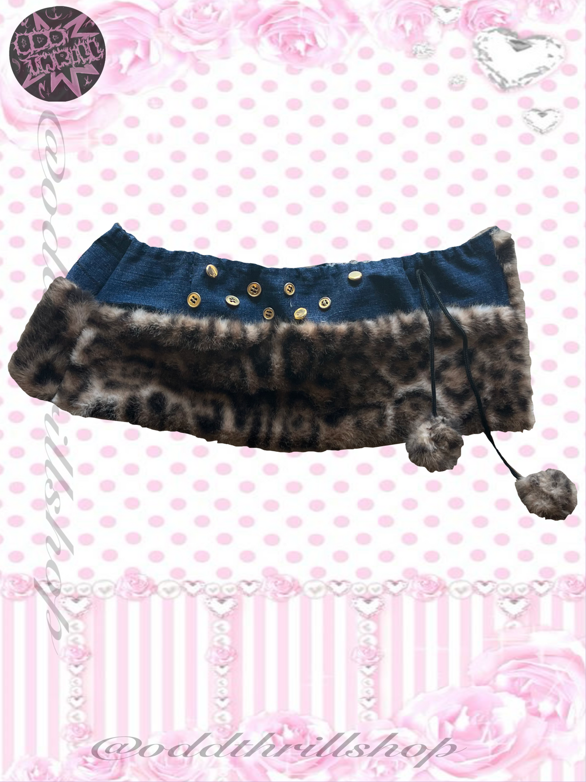 Micro skirt Leopard