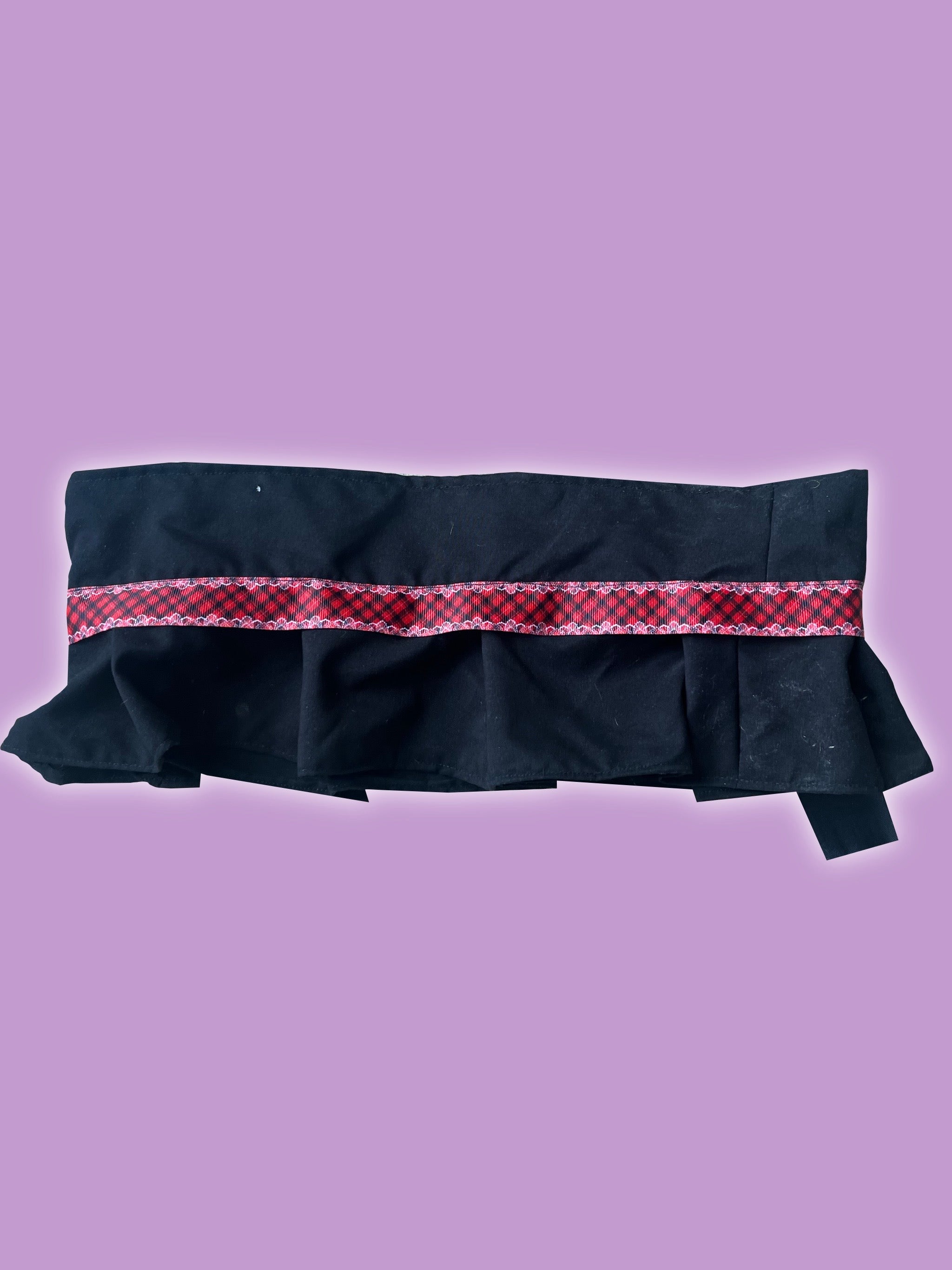 Black cherry Microskirt