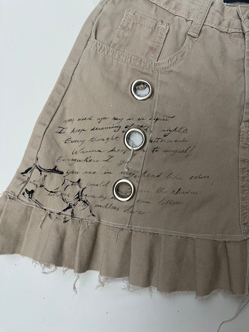 Alt Skirt with fur