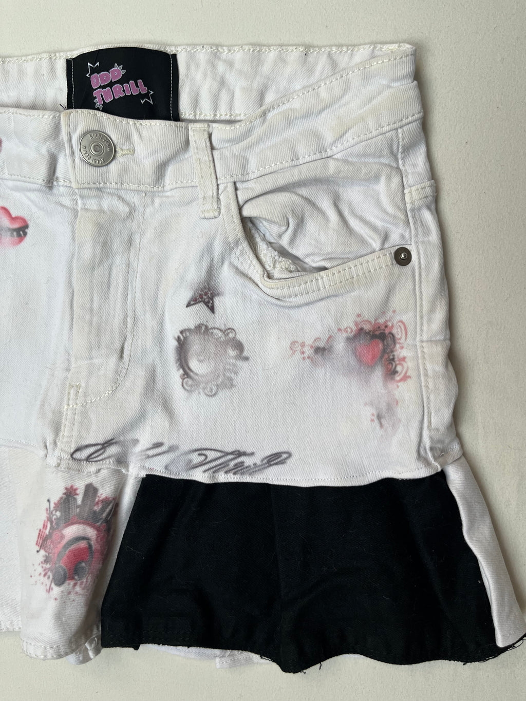 Pink frutiger metro Skirt
