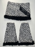 Black & White Leopard Set