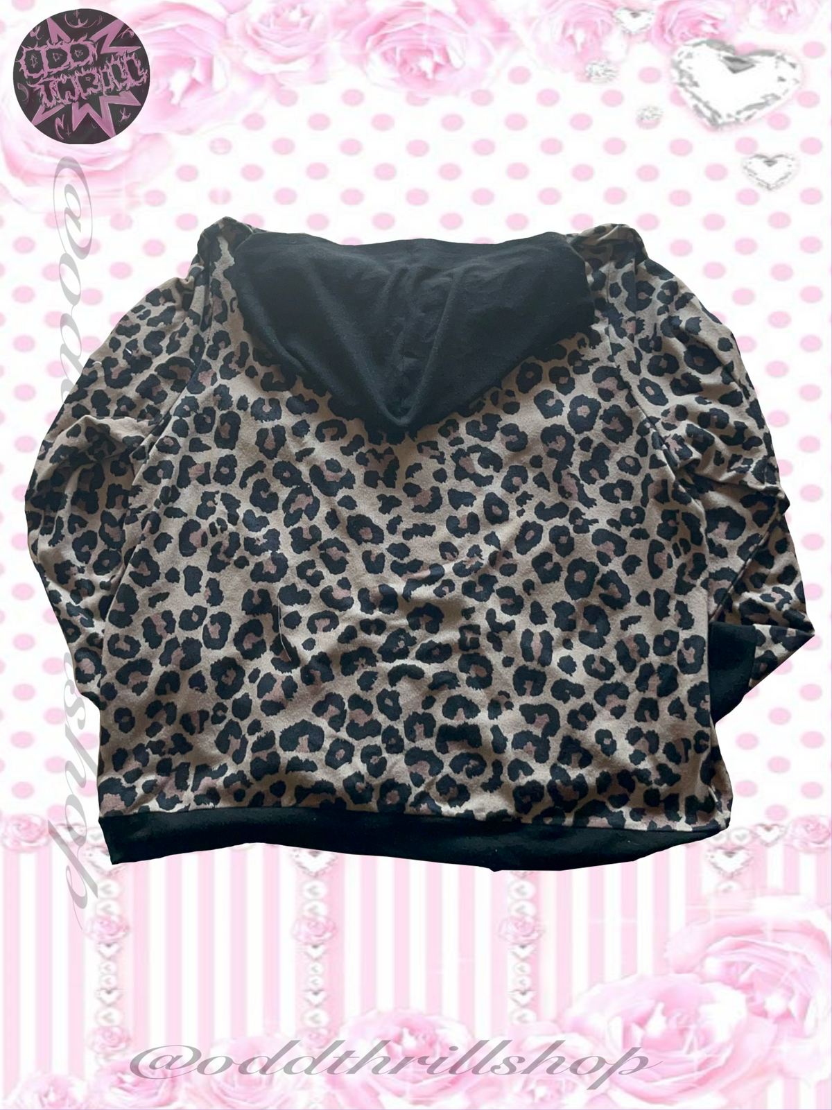 Leopard Zip Up