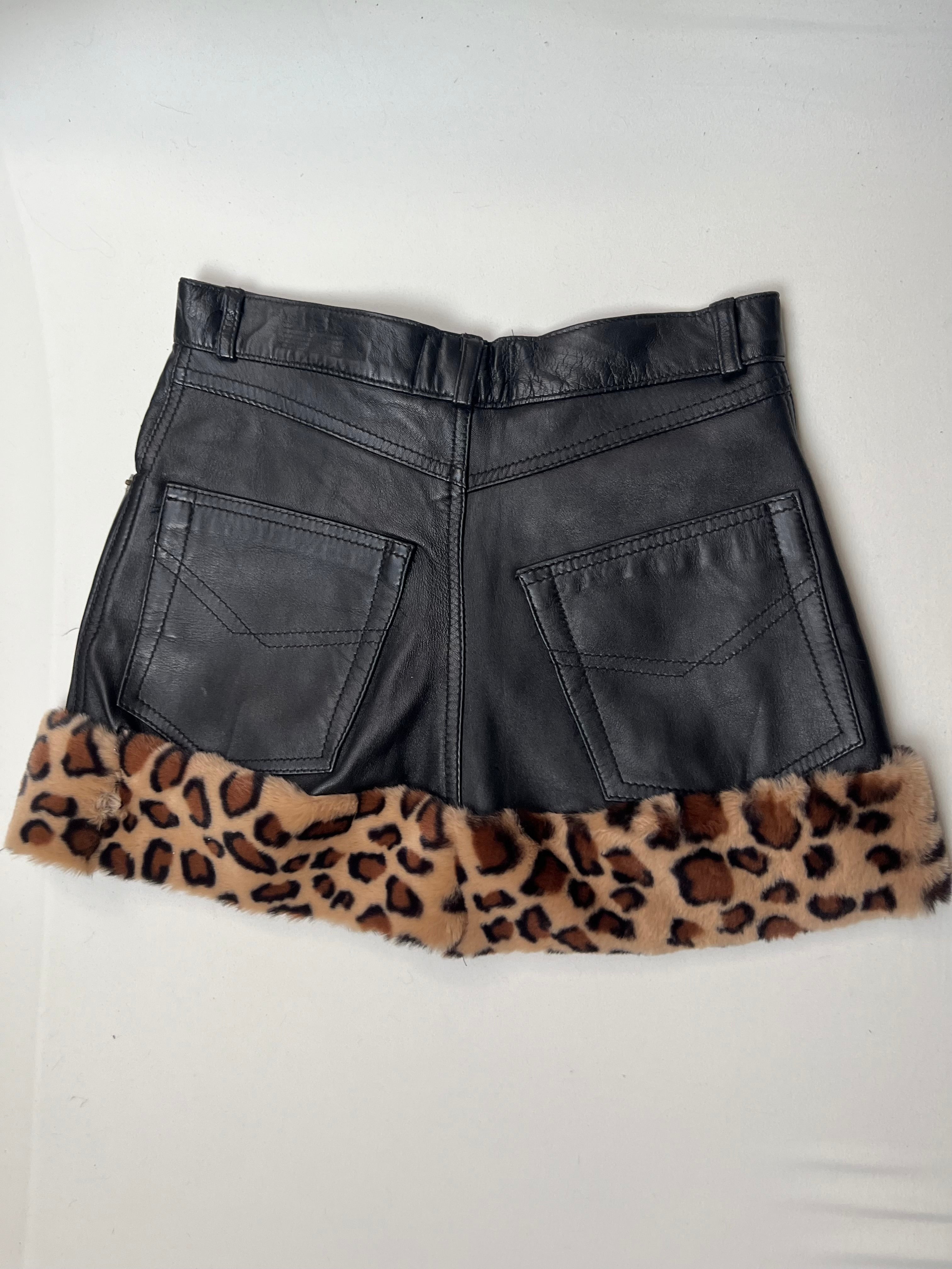 Leather Skirt