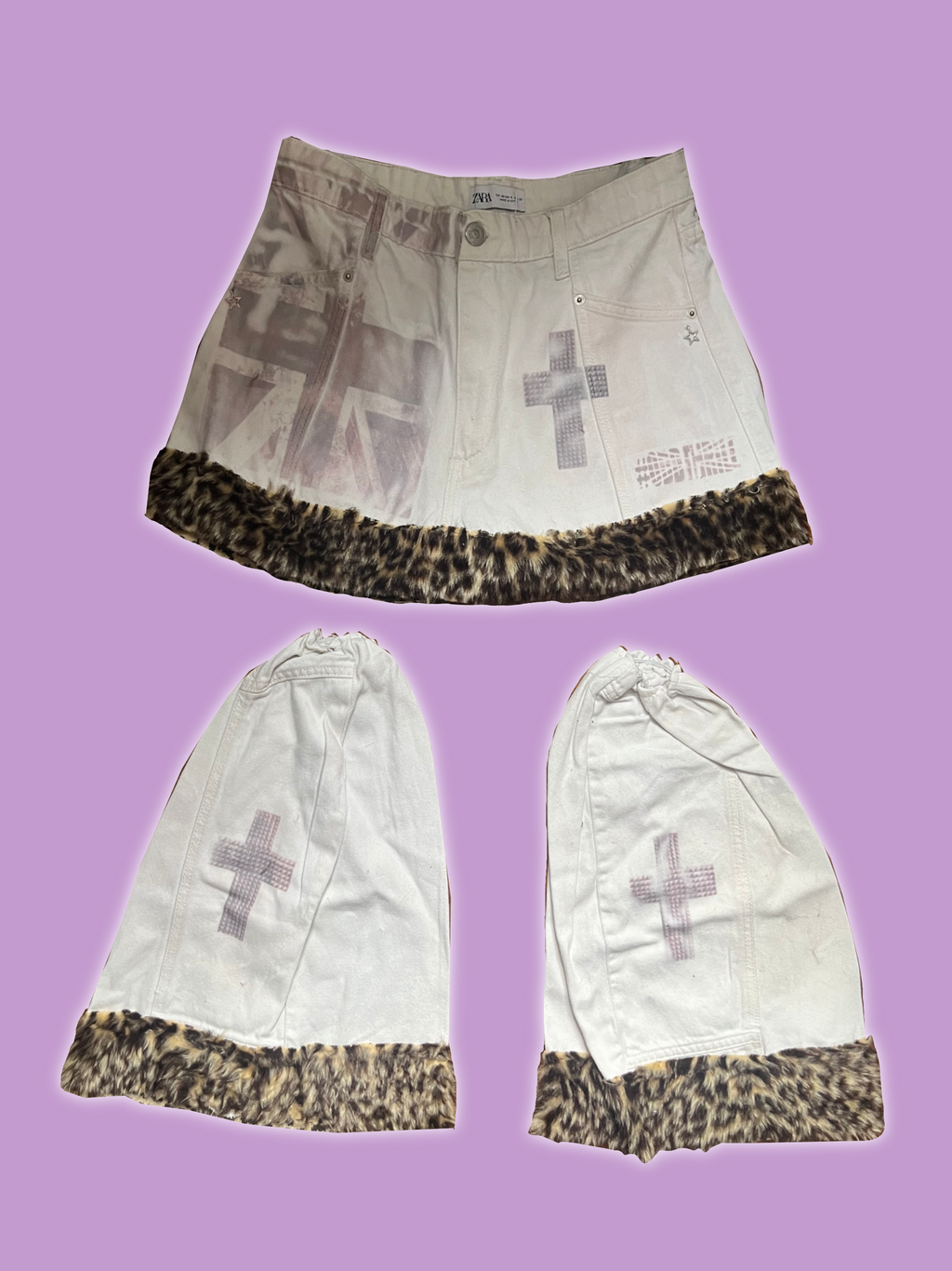 Leopard baggy set