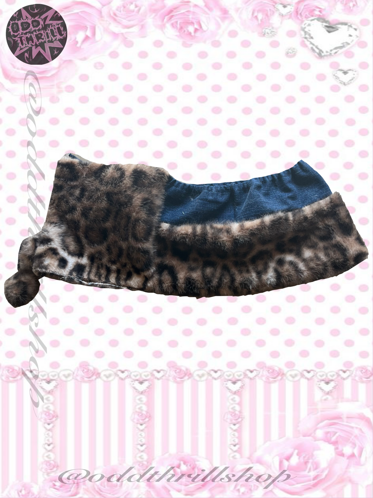 Micro skirt Leopard