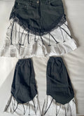 Clock Skirt & Leg Warmers Set