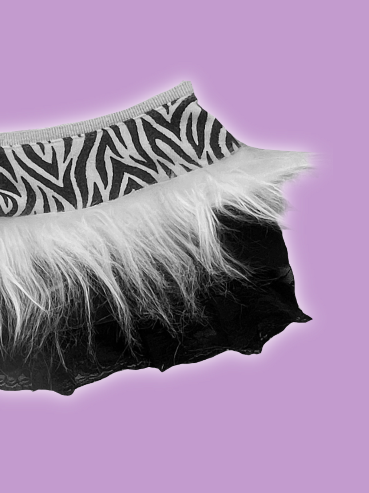 Zebra microskirt