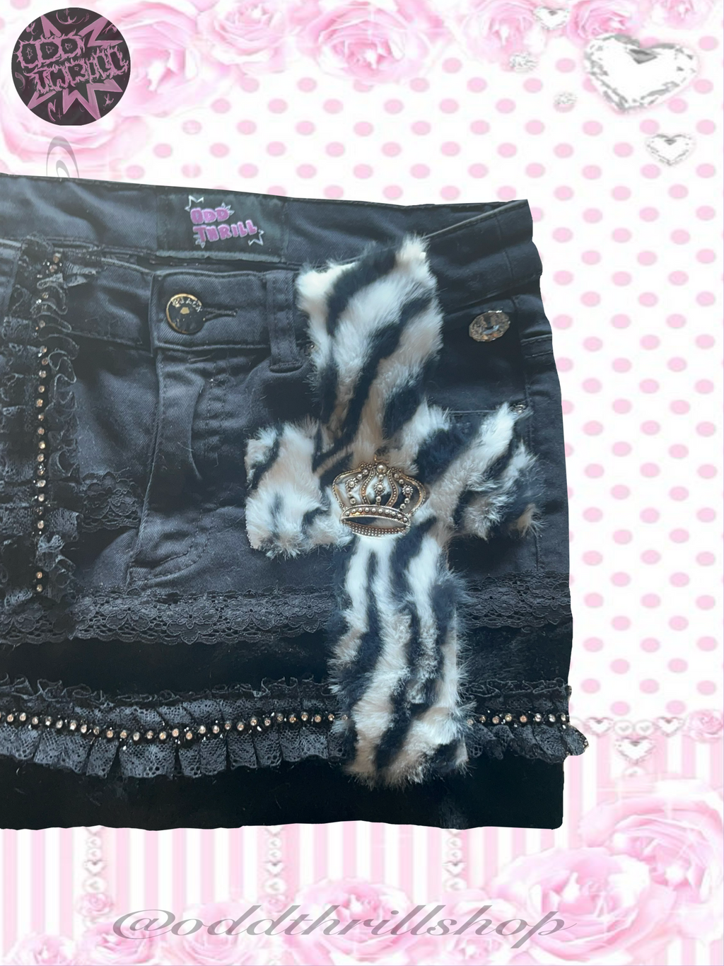 Crown Skirt & Leg warmers Set