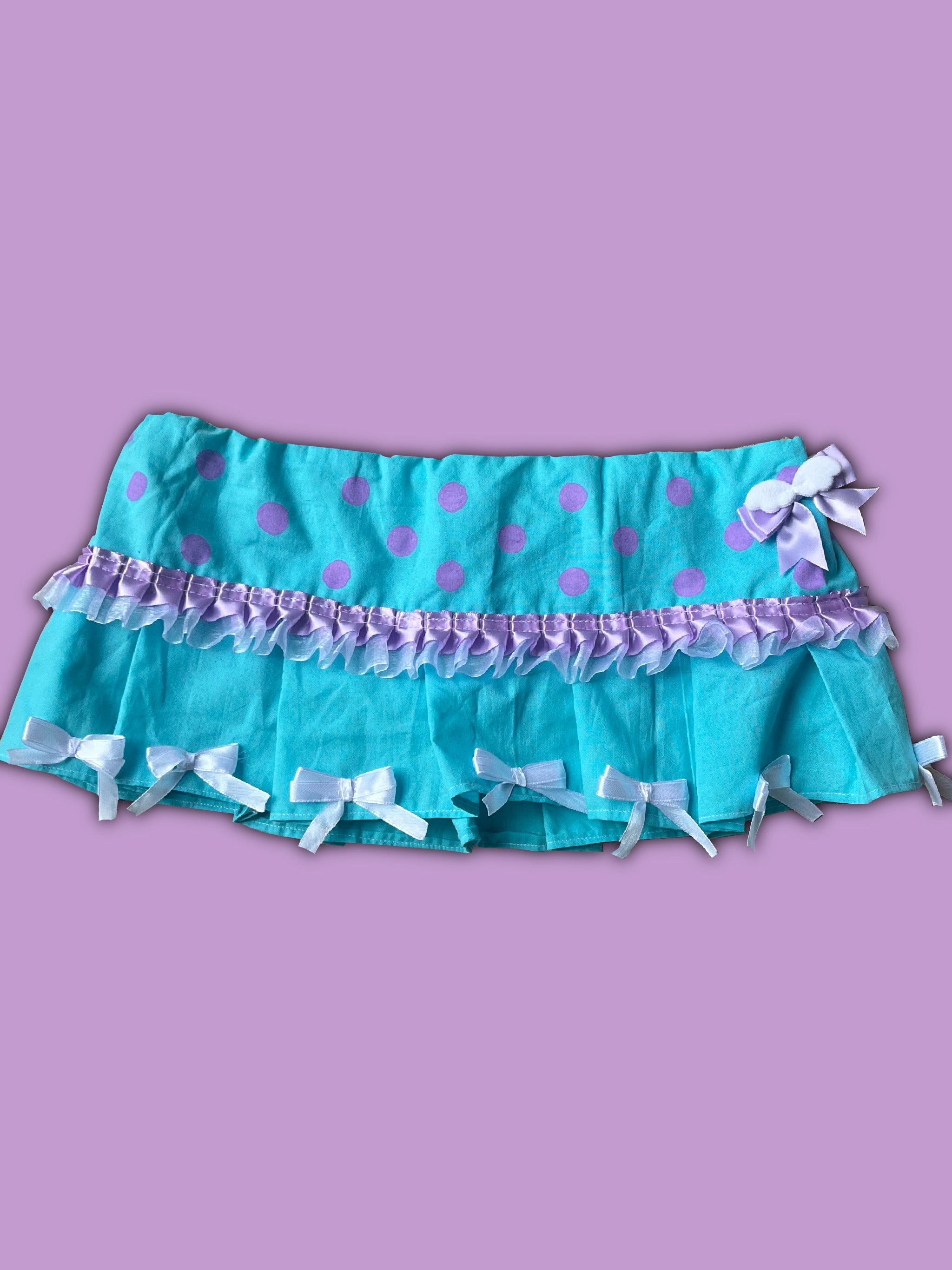 Turquoise purple Skirt